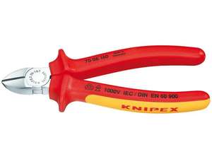 Boční štípací kleště 180 mm - 1000V. KNIPEX 70 06 180