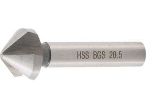 Kužeľový záhlbník 20,5 mm BGS101997-6, 90°, HSS, DIN 335 C