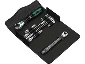 Wera 135949 Račňová sada 1/4" Kraftform Kompakt Zyklop MS1 Metal/Speed ??(Sada 8 dielov)