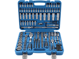 BGS102292 Gola sada 1/4"+3/8"+1/2", hlavice 4 ÷ 32 mm profil Superlock (192 dílů)