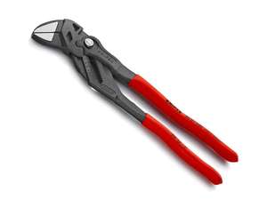 Kliešťový kľúč 250 mm, Knipex 86 01 250 - leštená hlava, plastové návleky
