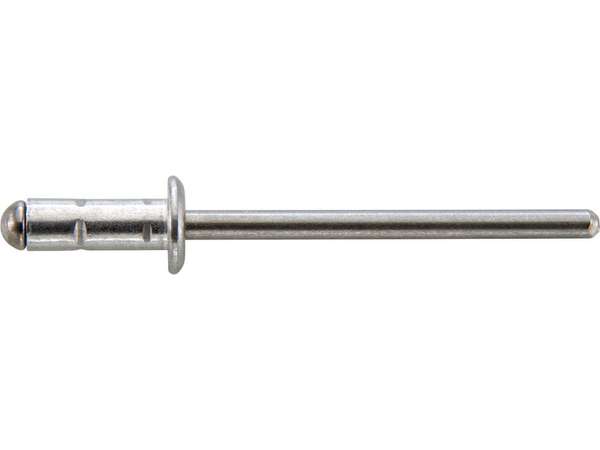 Viacrozsahový trhací nit Gesipa PolyGrip 4x13 mm hliník/ušľachtilá oceľ, plochá okrúhla hlava