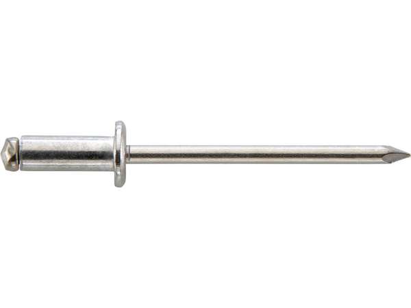 Trhací nit Gesipa 4,0x16,0 mm inox/inox, štandard, plochá okrúhla hlava