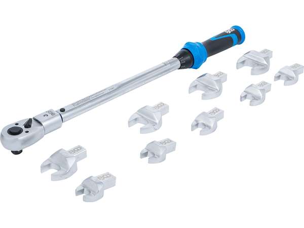 Momentový kľúč 1/2" BGS107193 (40 ÷ 210 Nm), nástavce 13 ÷ 30 mm (11 dielov)