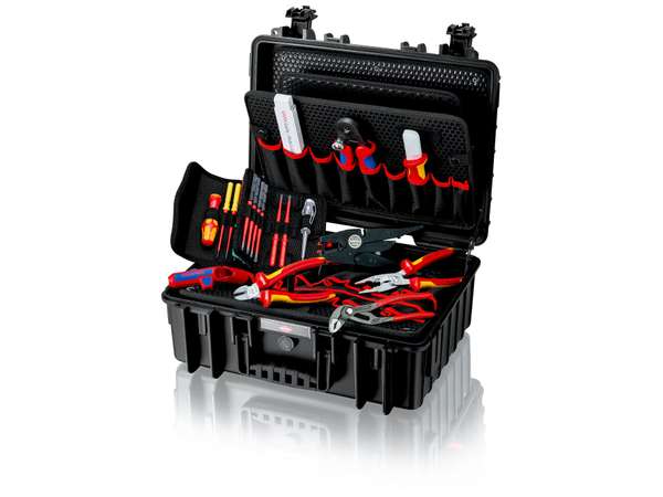 Kufor na náradie Knipex „Robust23“ - vybavený náradím