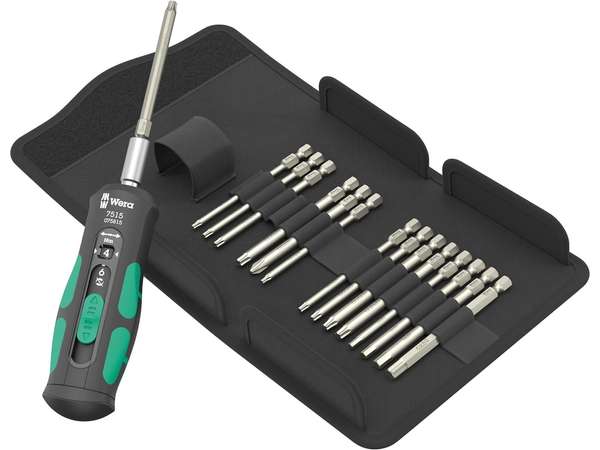 Wera 075851 Náradie Safe-Torque Speed Universal 1. Typ 7515/16 (Sada 16 dielov)  2 - 6 Nm