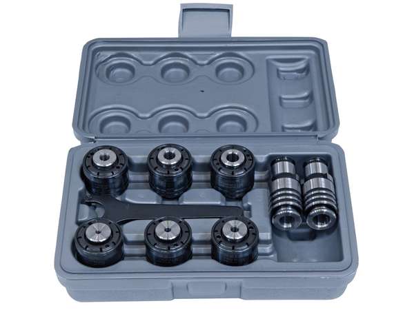 Rychloupínací sklíčidla Bernardo M3 ÷ M16 pro TM 16 P/TM 16 E (Sada 8 ks)