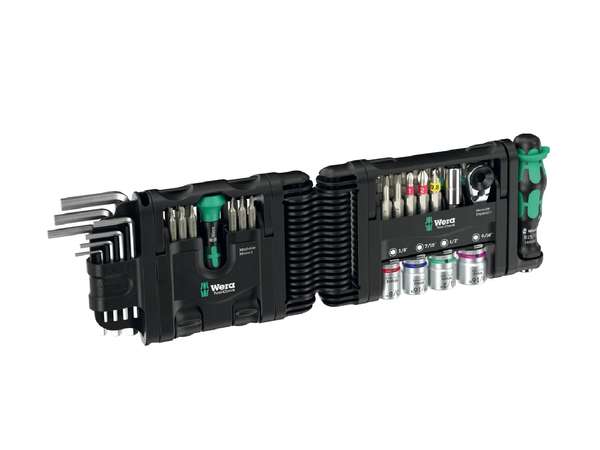 Wera 049025 Náradie pre ručné, strojné a presné skrutkovacie práce Tool-Check Modular Set Imperial 1 - palcové prevedenie (Sada 50 dielov)