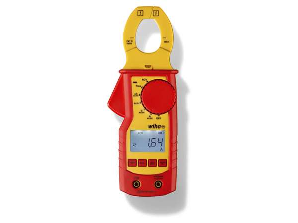 Kliešťový multimeter Wiha na meranie prúdu do 1 000 V (AC), CAT IV