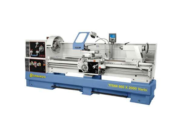 Produkčný sústruh Bernardo Titan 660 x 3000 Vario - digitálne meranie