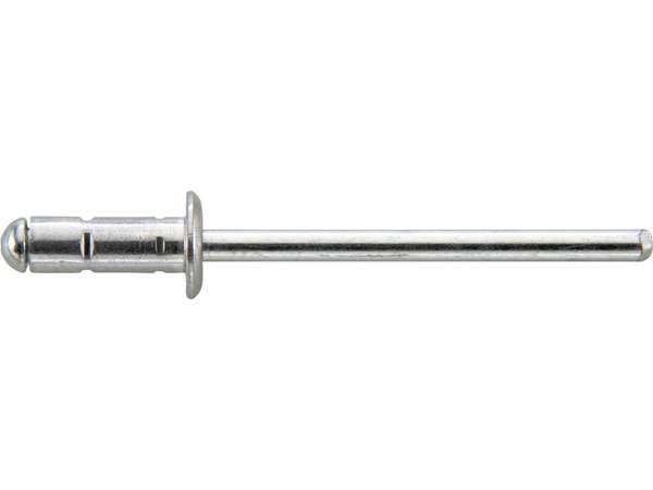 Viacrozsahový trhací nit Gesipa PolyGrip 4,8x17,0 mm hliník/oceľ, štandard, plochá okrúhla hlava