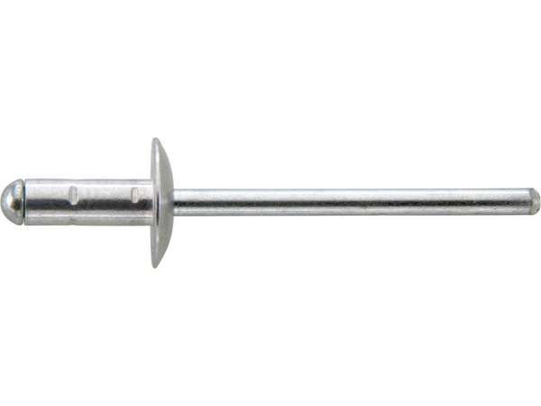 Viacrozsahový trhací nit Gesipa PolyGrip 4,8x25,0 mm hliník/oceľ, veľká hlava