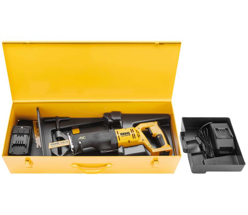 Aku šabľová píla Rems Tiger 22V VE Set (9,0 Ah)