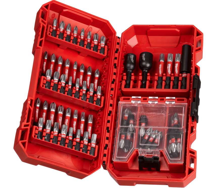 Bity a hlavice 1/4" Milwaukee  SHOCKWAVE™ IMPACT DUTY (Sada 70 ks)