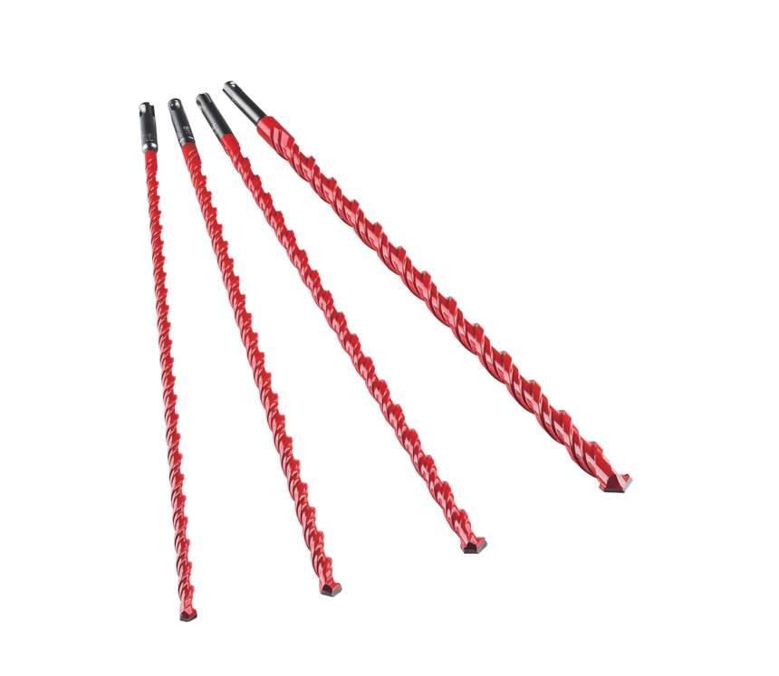 Vrtáky 8,0 ÷ 16,0 x 450 mm Alpen Profi Multicut Box 4 SDS-Plus (Sada 4 díly)