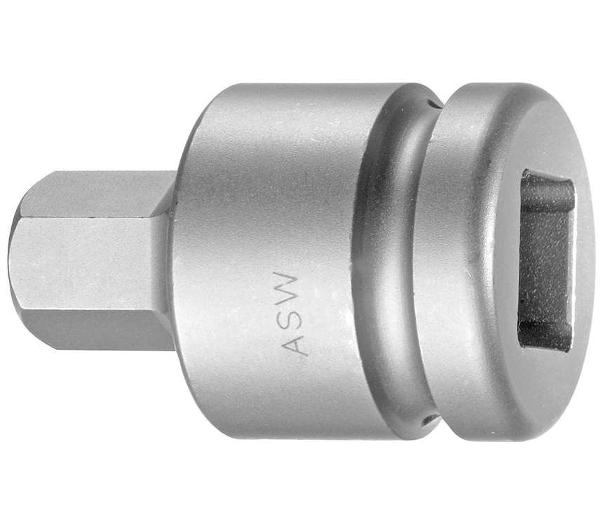 Za tepla kovaný adaptér-bit 3/4" vnitřní 6-hran 14mm ASW