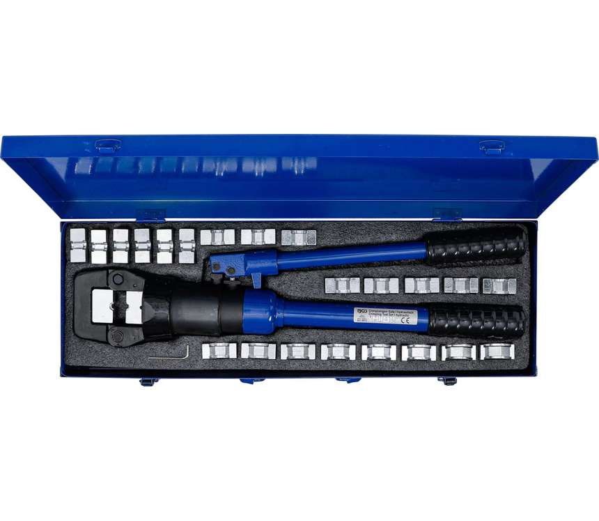 Hydraulické krimpovací kleště 16 ÷ 400 mm2 BGS109573 (Sada 12 párů čelistí)