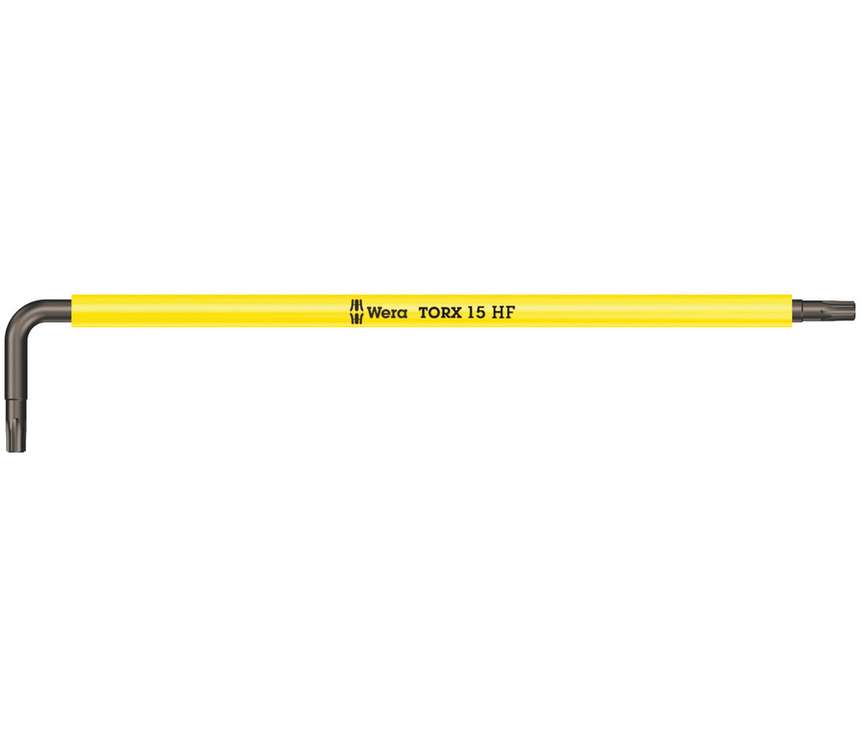 Wera 024474 Zástrčný klíč TORX® Multicolour TX 15 x 123 mm, dlouhý, s přidržovací funkcí. Typ 967 SXL HF