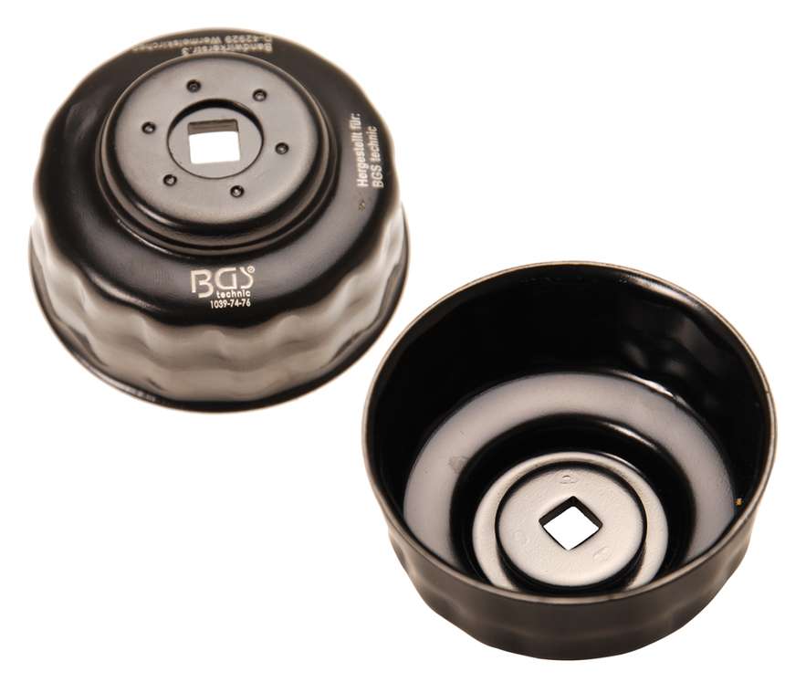 Klíč na olejové filtry průměr 74 ÷ 76 mm, 15hranný BGS101039-74-76 (Audi, Ford, Mercedes-Benz, Opel, VW)