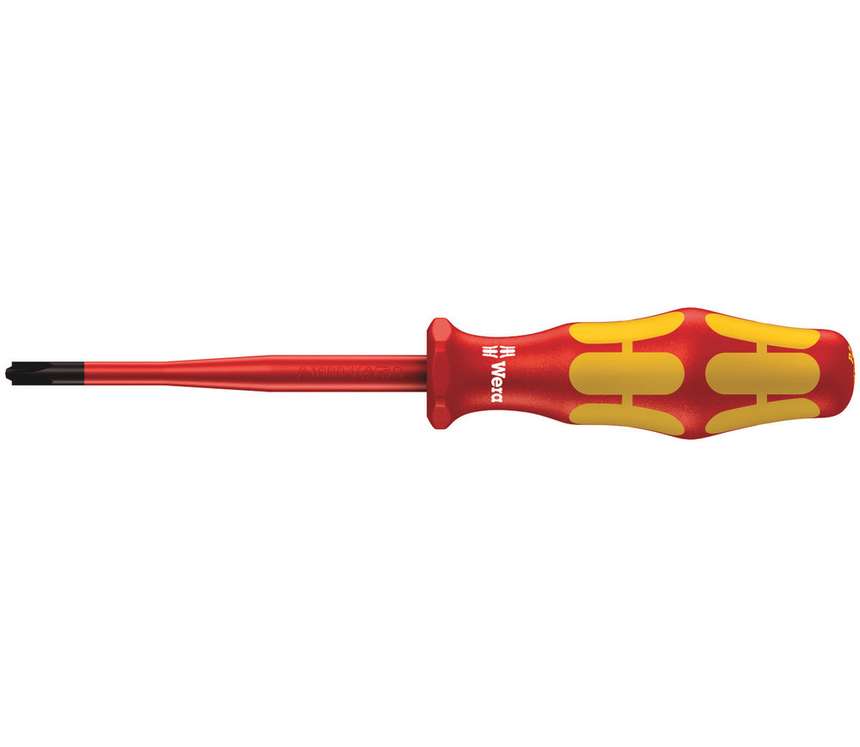 Wera 020132 Elektrikársky skrutkovač Kraftform Plus PZ/S 1x80 mm typ 165 iSS VDE