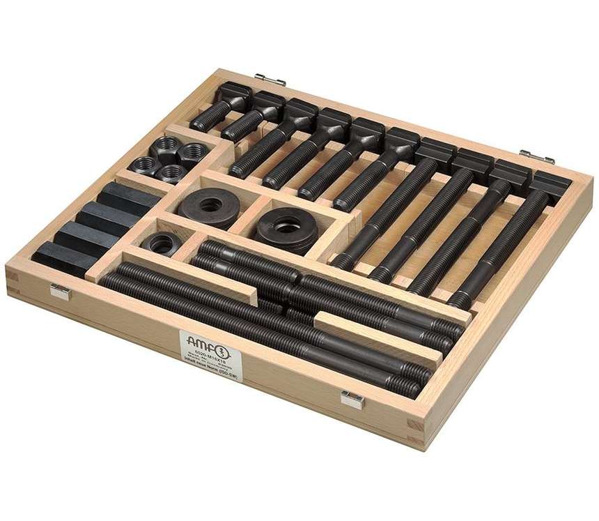 Upínací šrouby pro T-drážky M18x20 AMF 83048  (Sada 50 dílů)