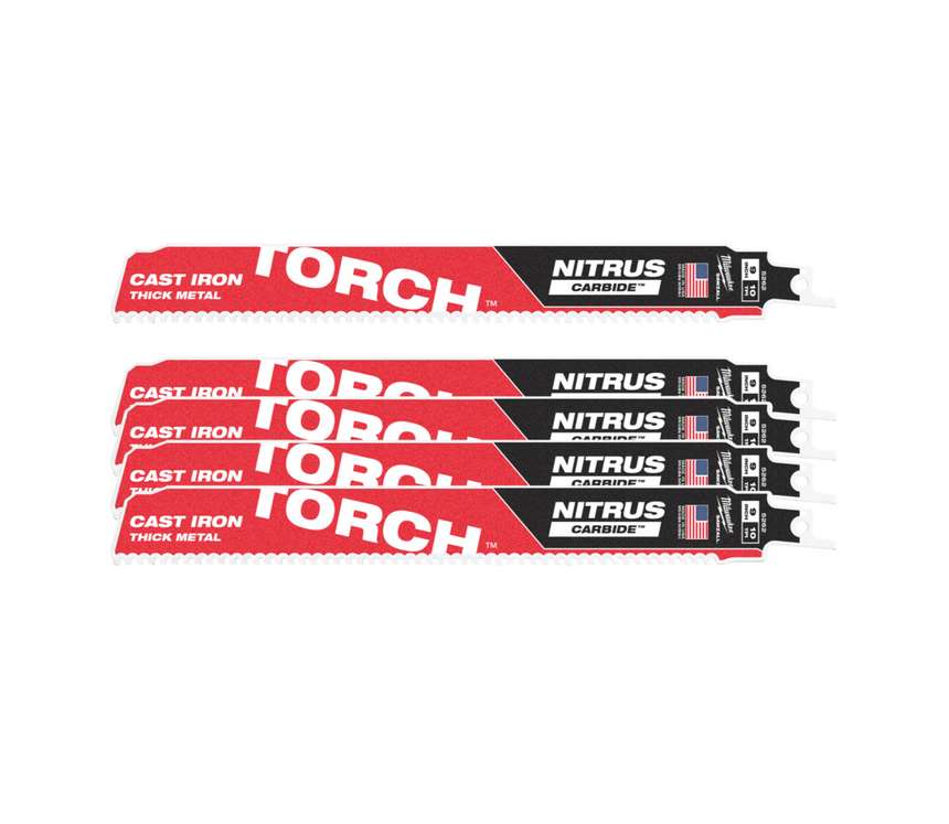 Pilový plátek na kov Milwaukee TCT TORCH™ NITRUS CARBIDE™ 230 x 10 mm (5 ks)