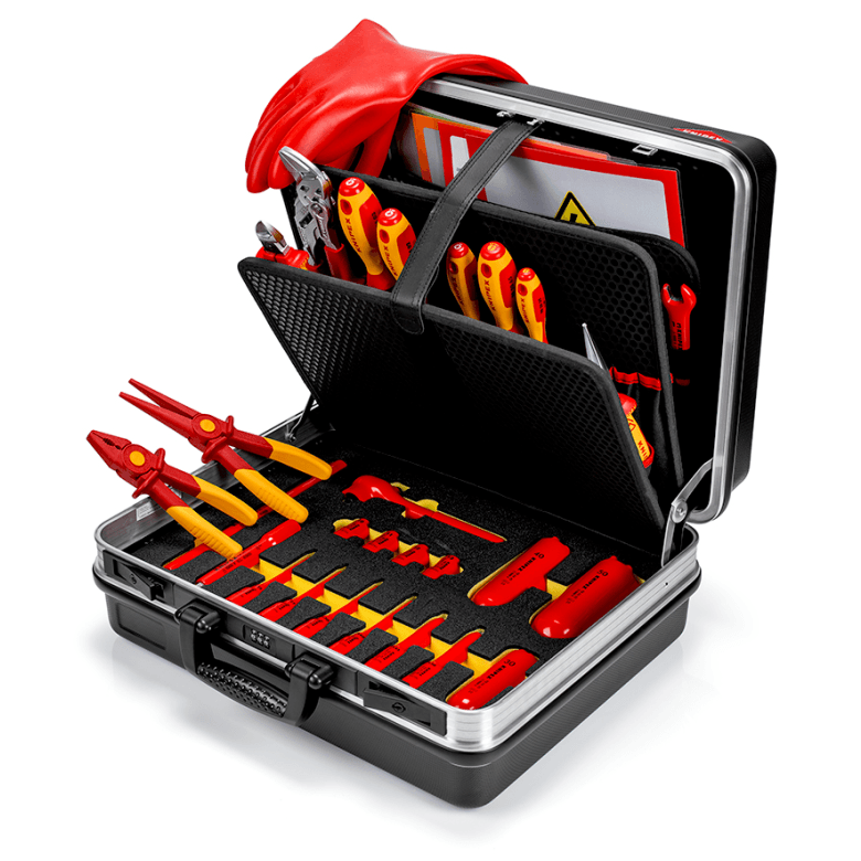 Kufr na nářadí "Basic" Elektromobilita Knipex 00 21 05 EV (Sada 34 dílů)