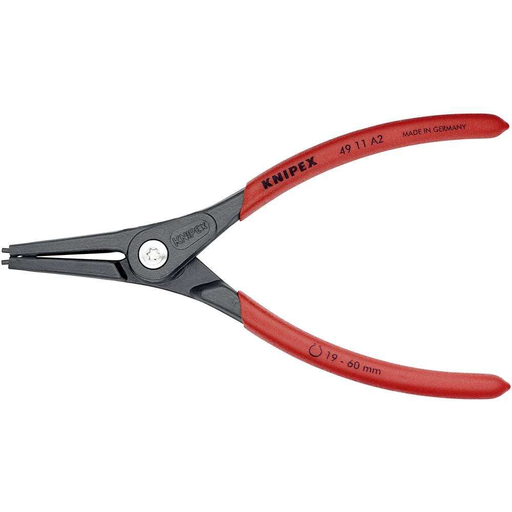 Precizní kleště na pojistné kroužky 180 mm, vnější rovné. Knipex - 49 11 A2 - DIN 5254 A