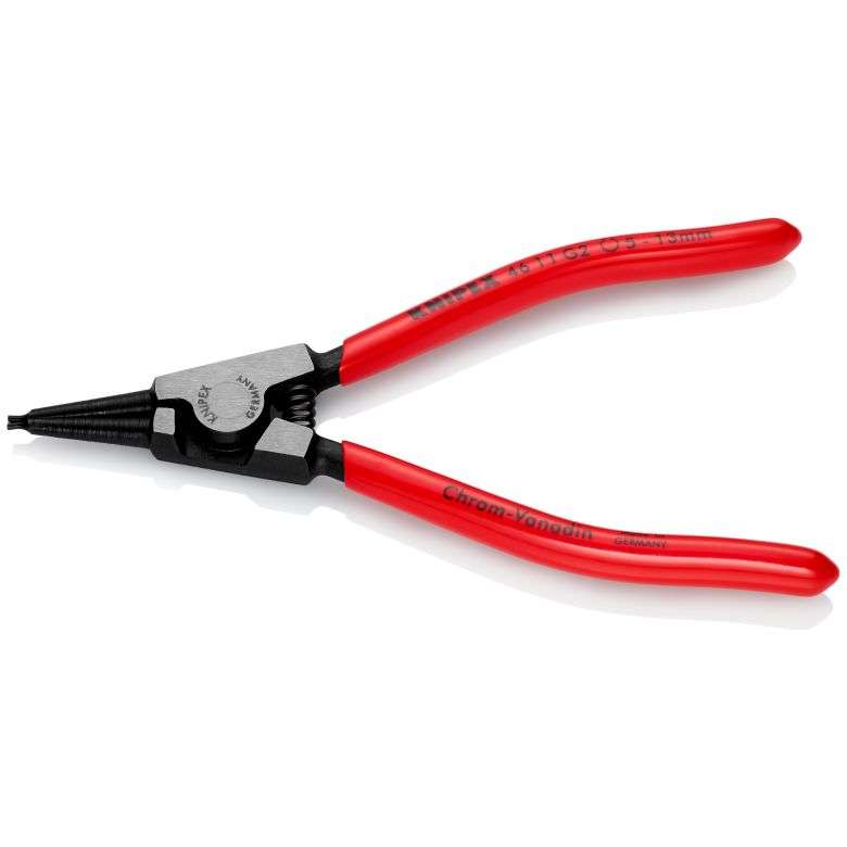 Kleště na pojistné kroužky 140 mm, vnější rovné. Knipex 46 11 G2