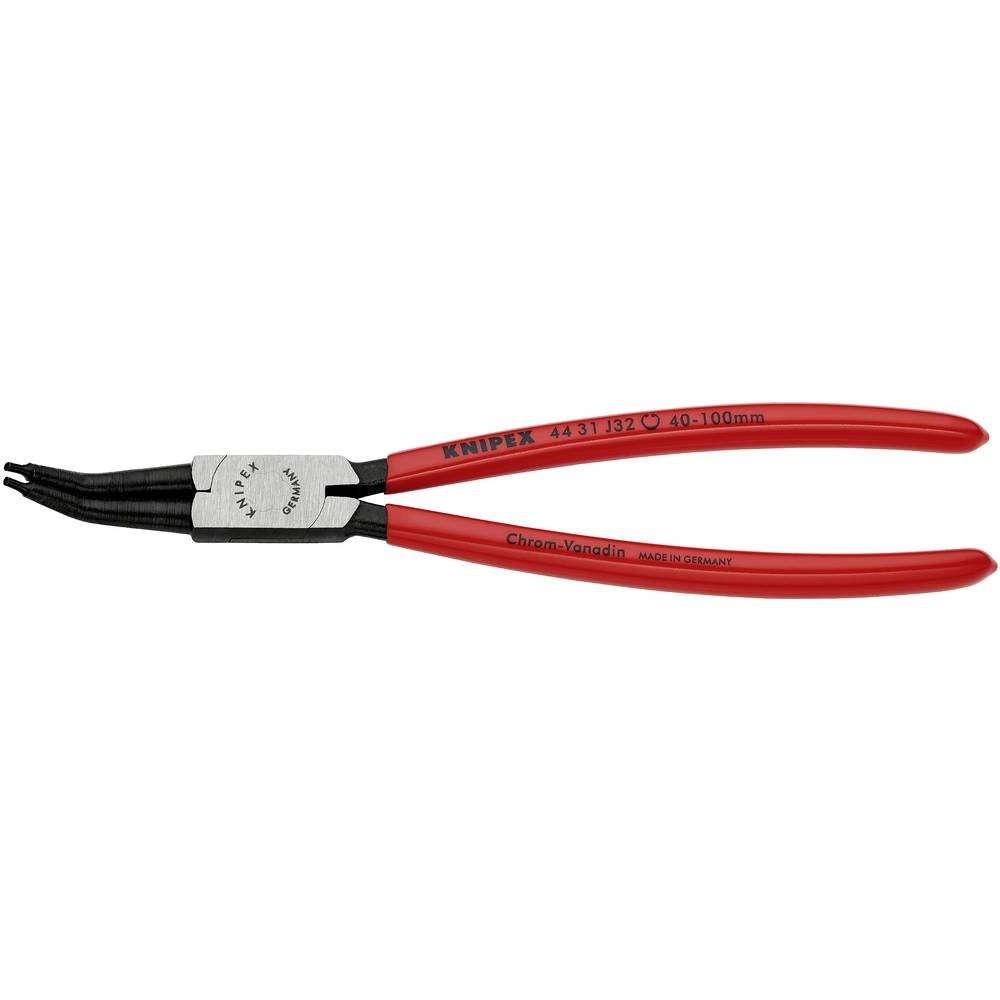 Kleště na pojistné kroužky 225 mm, vnitřní zahnuté 45° Knipex 44 31 J32