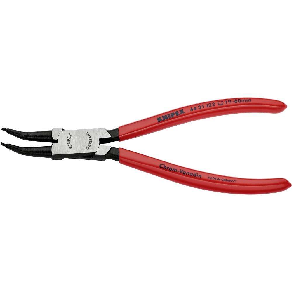 Kleště na pojistné kroužky 180 mm, vnitřní zahnuté 45° Knipex 44 31 J22