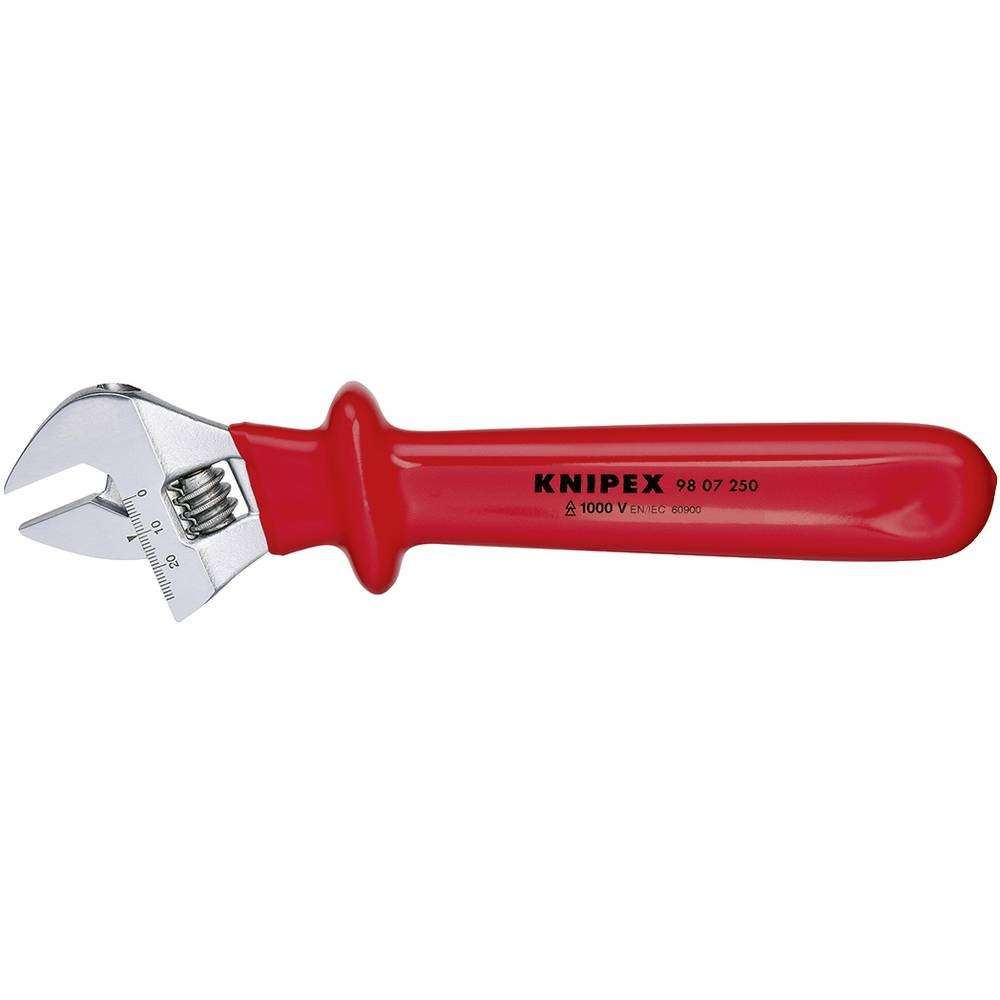Klíč přestavitelný VDE, 260 mm, do 30 mm DIN EN 60900,  Knipex 98 07 250