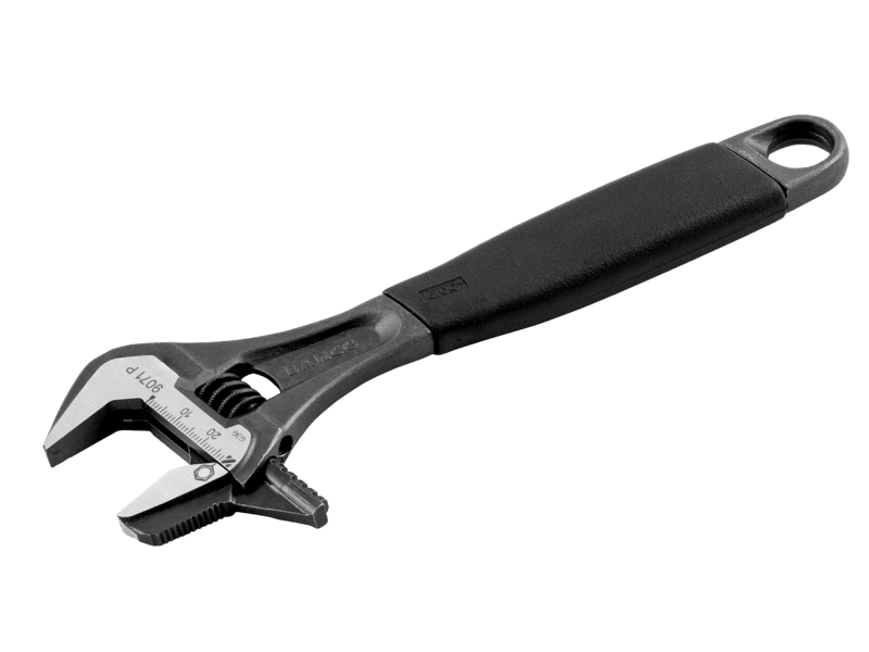 Stavitelný klíč Bahco 9071P délka 208 mm, černý se stupnicí do 28 mm