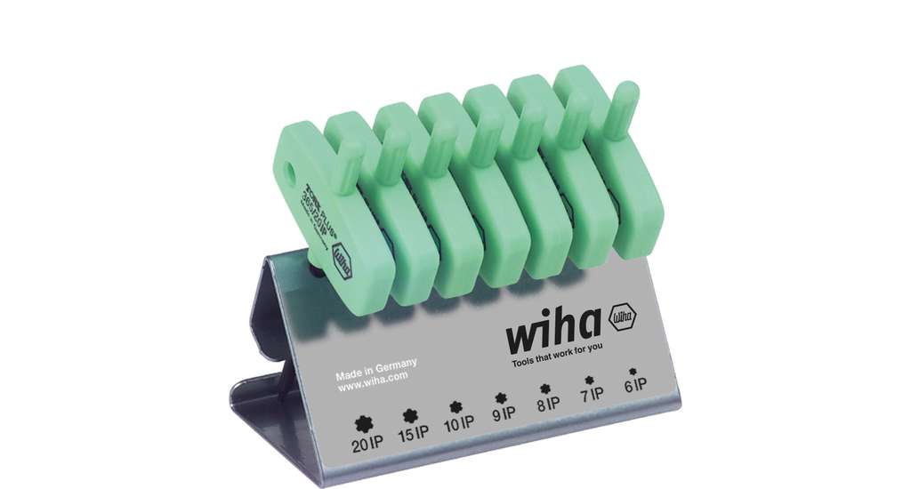 Zástrčné klíče TORX PLUS T6 ÷ T20 Wiha 365IP VB, prap.rukojeť (Sada 7 dílů)